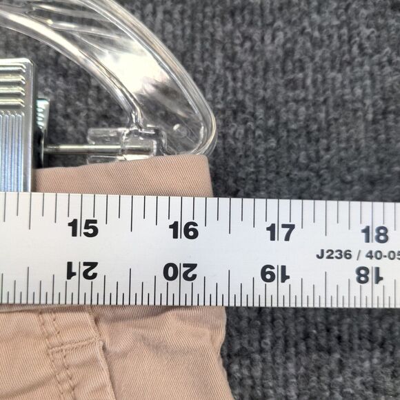 Banana Republic Womens Chino Shorts Tan Size 8 Slash Pockets - Picture 4 of 10